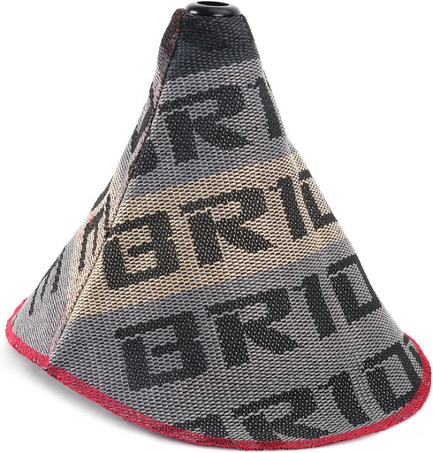 Zhengsheng Universal Shift Boot Cover,Fabric Shifter Manual/Auto Shift Knob Boot Dust Cover,LightGray...