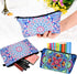 6 Pieces Makeup Bag Toiletry Pouch Waterproof Cosmetic Bag with Zipper Travel Packing Bag 8.7 x 5.3 Inch Small Cosmetic Bag Accessory Organizer fo...
