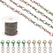 5M Stainless Steel Figaro Chains Multi-color Unwelded Chain DIY Chain Jewelry Set Making Kit for Jewelry Necklace Bracelet Earring Making...