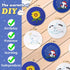 FMTYAOIU Embroidery Kits for Beginners 4 Sets, Cross Stitch with Stamped Patterns and Instructions, Needlepoint Funny Hobby Kits with Embroidery H...