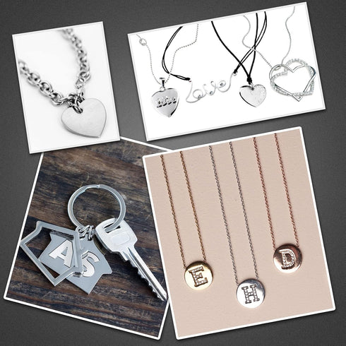 Jewelry Hammer and Steel Block Set Steel Bench Block 4 x 4 Inch and Hammer Set Jewelry Making Supplies Tools Kit for Jewelry Making Metal Stamping...