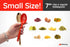Small 7-Inch Slotted Serving Spoons (Pack of 4) - Perfect for Olives, Pickles & Condiments | Sturdy & Versatile | Made in USA...