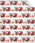 Fire Truck Fireman Baby Blanket Gifts Super Soft Swaddle Newborn Cozy Baby Receiving Blanket Stroller Throw Blanket for Crib 40x30 in forBaby/Pupp...