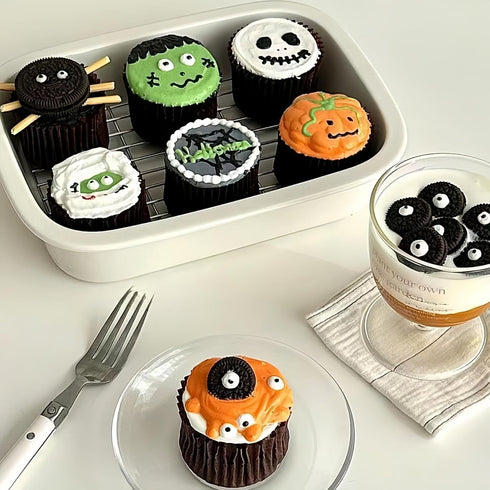 10mm Small Candy Eyes for Decorating Edible Candy Eyes Eyeballs Halloween Sprinkles for Cake Decorations, Baking, Ice Cream, Cookies, Cupcake Topp...