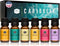 P&J Trading Fragrance Oil Caribbean Set | Pina Colada, Awapuhi Seaberry, Papaya, Mango, Ocean Breeze, Orchid Candle Scents for Candle Making, Fres...