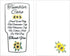50 Tumbler Care Cards, Tumbler Care Instructions, Tumbler Care and Cleaning Cards, Cup Care Instructions Sun Flower...