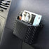 Hypersonic Front Seat Car Organizer Universal Vehicle Dashboard Pocket Holder Plastic Black Cargo Storage Box Holds Phone Money Cards Keys Glasses...