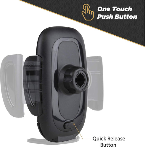 Scosche SUHV-XCES0 Select Vent Phone Mount for Car and Removable Vent Clips, Portable, Convenient Quick-Release Button...
