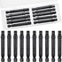 Impact Adapter Square Socket Bit Adapter Hex Impact Socket for Drills, Extension Socket Driver Bits Impact Socket Adapter for Automotive DIY (Blac...