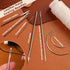 Ftyiwu Waxed Thread, Upholstery Needle and Thread 32 Yards with 7PCS Hand Sewing Needles for Home Upholstery Carpet Canvas Repair Leather Sewing (...