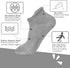 Grip Yoga Pilates Socks Non Slip Barre Socks for Women Athletic Socks for Yoga...