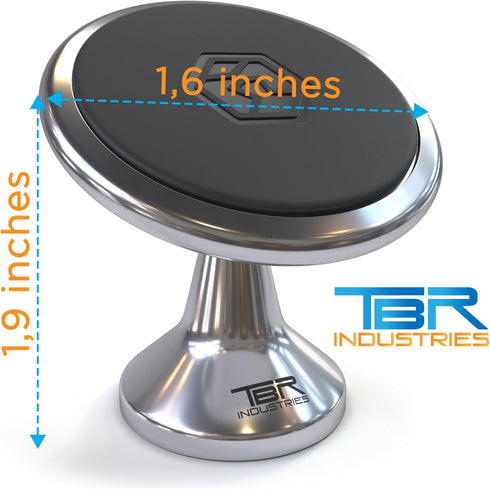 Universal Magnetic Cell Phone Dash Mount Best Magnet Technology for iPhone X/ 8 Plus/ 7 Plus/ 6s Plus/Samsung Galaxy S9 Plus/Note 8/ S8 Plus/ S7/ ...