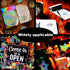 Holographic stars Stickers Glitter Silver Transparent Waterproof Decoration Sticker for DIY Scrapbooking Supplies crafts Phone Case Water Bottles ...