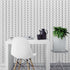 LXCREAT Removable Wallpaper Forgiving Black/White Stripes Peel and Stick Wallpaper 17.71 in X 196 in Modern Self Adhesive Vinyl for Home Renovatio...