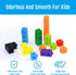 SpriteGru Math Linking Cubes, Math Cubes Manipulatives with Activity Cards Linking Cube Math Counters for Kids Kindergarten Learning Activities...