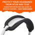 WC BandZ Max - Silicone Headband Cover for Airpods Max Headphones, Made by Wicked Cushions | Enhanced Comfort and Protection | Available in Wicked...