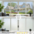 Coavas Window Privacy Film Frosted Glass Window Film Stained Glass Window Film Bathroom Window Frosting Film Day and Night Privacy Heat Blocking N...