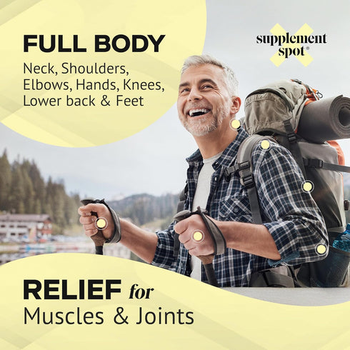 Capsaicin Lotion – Cream for Muscles & Joints – Deep Penetrating Roll On w/0.075% Capsaicin Cream – (3 oz)...