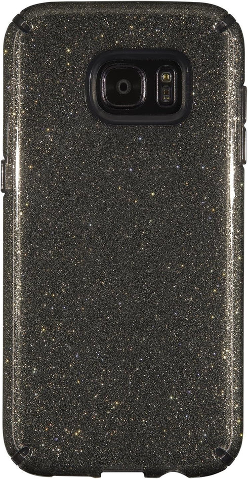 Speck Products CandyShell Cell Phone Case for Samsung Galaxy S7 Edge - Retail Packaging - Obsidian Gold/Black - 75868-5637...