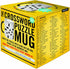 The Unemployed Philosophers Guild Crossword Puzzle Coffee Mug - Exercise Your Mind While You Warm Your Belly - Comes in a Fun Gift Box, White, 12 ...
