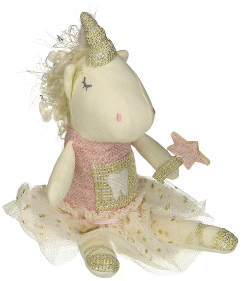 Mud Pie Unicorn Tooth Fairy Pink One Size...