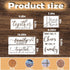 Word Stencils for Painting On Wood Sign Canvas Fabric, Reusable Welcome Farmhouse Burning Inspirational Art Craft Paint Stencil for Shirt Family F...