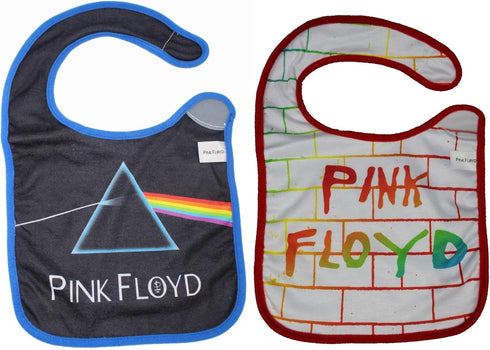 Pink Floyd, Dark Side of the Moon and The Wall 2 Bib set...