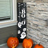 Halloween Stencils for Painting on Wood Burning Art Craft Large Boo Witch Skeleton Ghost Paint Stencils for Porch Sign Door Hanger Wall Holiday (1...