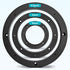 4 Inch Speaker Spacer Adapter Ring Mounting Bracket 4 PCS, Auto Car Universal Fit 4” Plastic Speaker Ring Adapter 0.43 Inch Depth, 4 Inch Plastic ...