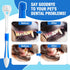 Dog Toothbrush Set - 3-Sided Dog Toothbrush Set for Dogs, Cats and Puppies - Soft Silicone Bristles for Easy Cleaning and Safety...
