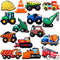 15Pcs Truck Shoe Charms for Clog Different Matching Sandals Wristbands Bracelets, Transportation Vehicle Excavator Shoe Charms Decorations...