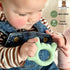 I Love You Silicone Hand Teether by Sawyer Bear Baby Gear, Teethers for Babies 3-6 Months, Soft Teething Toys 6-12 Months bpa Free, Massaging Teet...