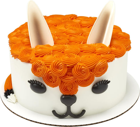 DecoSet® Pet Creations Cake Topper, Adorable 5 Piece Animal Cake Decoration For Birthdays And Celebrations - Cat, Dog, Rabbit, Llama, Sheep...