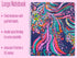 Lilly Pulitzer Large Hardcover Spiral Notebook, 11" x 9.5" with 160 College Ruled Pages, Beach Loot...