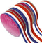 Morex Ribbon 93605P3-914 Grosgrain Ribbon Mixed X 17 YD Patriotic Ribbon for Gift Wrapping, Red/White/Blue (3-Pack), 4th of July Decorations, Amer...