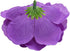Bright Creations 50 Pack Purple Roses Artificial Flowers Bulk, 3 Inch Stemless Fake Silk for Decorations, Wedding, Faux Bouquets...