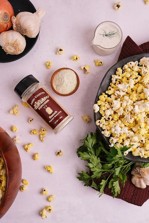 Amish Country Popcorn | Ranch Popcorn Seasoning - 5.5 oz | Old Fashioned, Non-GMO and Gluten Free...