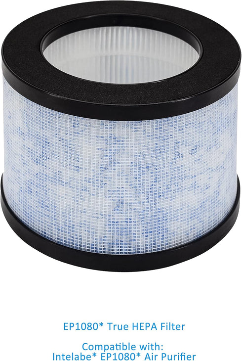 2 Pack MK01 TZ-K1 True HEPA Replacement Filters,Compatible with AROEVE MK01 MK06 MG01JH,Kloudi Air Cleaner Purifier DH-JH01,TZ-K1,Elechomes EPI081...