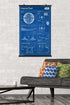 Trends International Star Wars: Saga - Imperial Blueprint Wall Poster, 34L x 22.4W, Premium Poster & Clip Bundle...