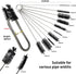 60 Inch Aquarium Filter Hose Brush+8 Inch Nylon Tube Cleaner Brush Set,Stainless Flexible Tube Cleaning Long Brush for Lab Fish Tank Aquarium and ...