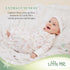 Little Me Clothes for Baby Girls' 2-Piece Nightgown and Cap Set 100% Cotton with Elastic Bottom, Baby Essentials, 0-3 Months...
