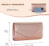 Ladies Evening Clutch Bag Envelope Handbag Prom Bridal Wedding Party Purse with Detachable Chain...