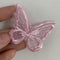 12pcs Butterfly Lace Trim, Double Layers Organza Butterfly Lace Fabric Embroidery Sewing Lace DIY Craft Butterfly Decor Applique Patches for Weddi...