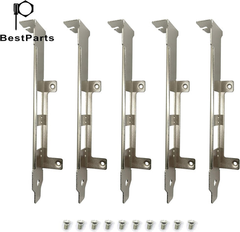 BestParts 5pcs New Full Height Bracket for Intel E10G42BTDA X520-DA2 E10G42BFSR X520-SR2 X520-LR2 X710-DA2 JL82599ES E33052-003...