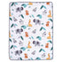 Bedtime Originals Mighty Jungle Animals White Fleece Baby Blanket (283034P)...