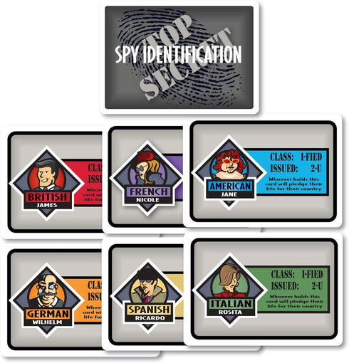 SPY ALLEY CARD GAME: SECRET INTRIGUE for Kids and Adults Ages 8 and Up, Reimagined Spy Game for 2-6 Players, Mystery Games, Family Games for Kids ...