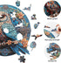 KAAYEE Wooden Jigsaw Puzzles-Wooden Puzzle Adult Unique Shape Advanced Wise Owl Wooden Jigsaw Puzzle for Adult,Family Puzzles 9.7 * 9.4 in 197 pcs...