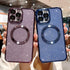 MGQILING Compatible with iPhone 13 Pro Max Magnetic Glitter Case, Luxury Plating Cute Bling Clear Phone Case, Compatible with MagSafe for Women Gi...