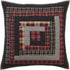 VHC Brands Rustic & Lodge Cumberland Quilted Bedding Accessory, Euro Sham 26x26, Chili Pepper Red...