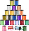 24 Pack Holiday Curling Ribbons for Valentines Decorations Crafts Bows Present Wrapping Florist Wedding Party Festival Art Craft Decor, 1/4 Inch a...